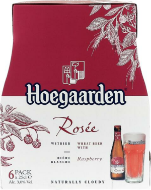 HOEGAARDEN ROSEE 3° VC 6x25cl