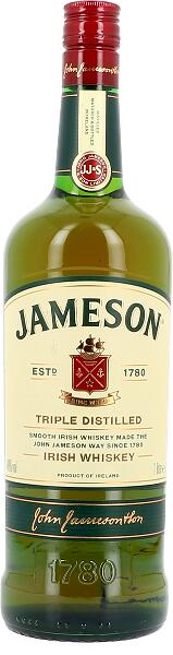 Jameson "Triple Distilled" 40° 1L